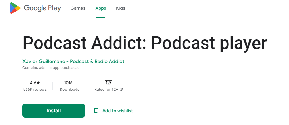 Podcast Addict
